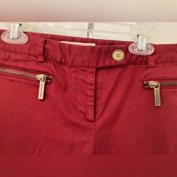 Red Michael Kors pants - Picture 2 of 4